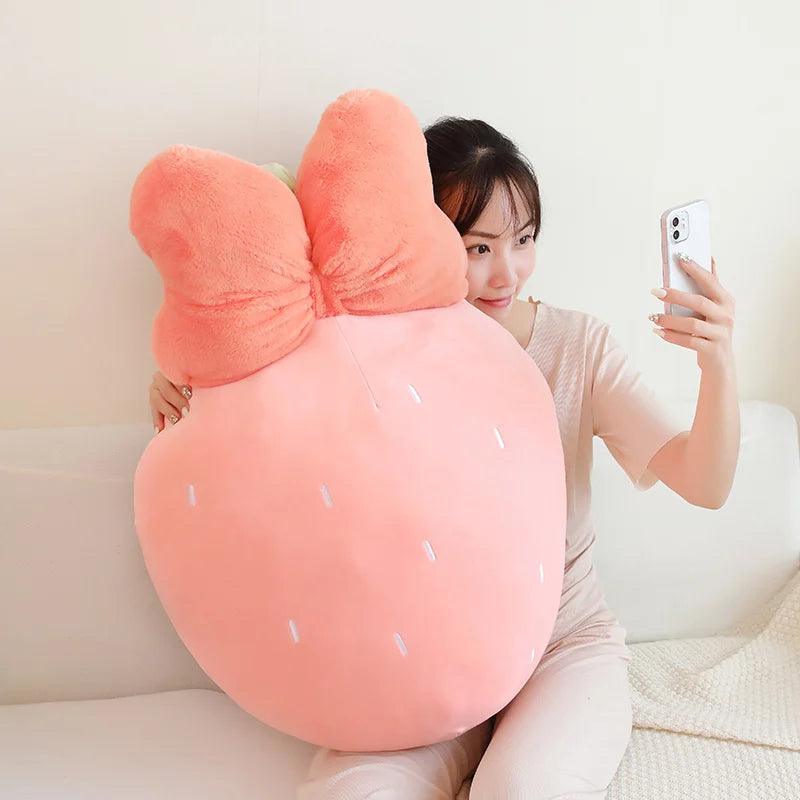 Juicy Strawberry Plush Toys - MoeMoeKyun