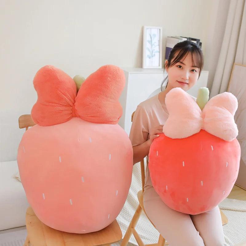 Juicy Strawberry Plush Toys - MoeMoeKyun