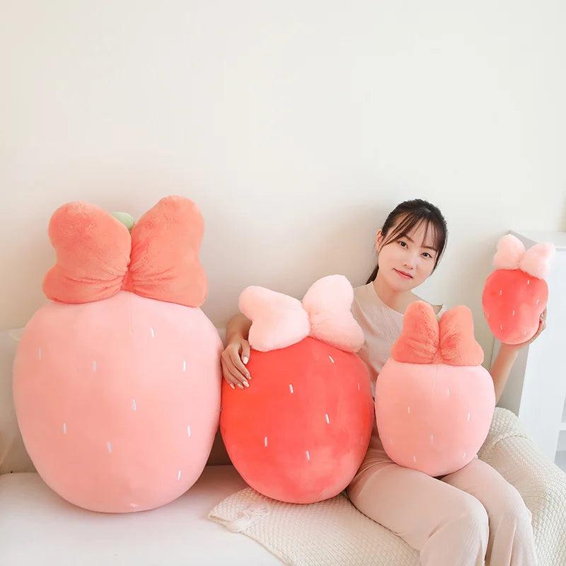 Juicy Strawberry Plush Toys - MoeMoeKyun