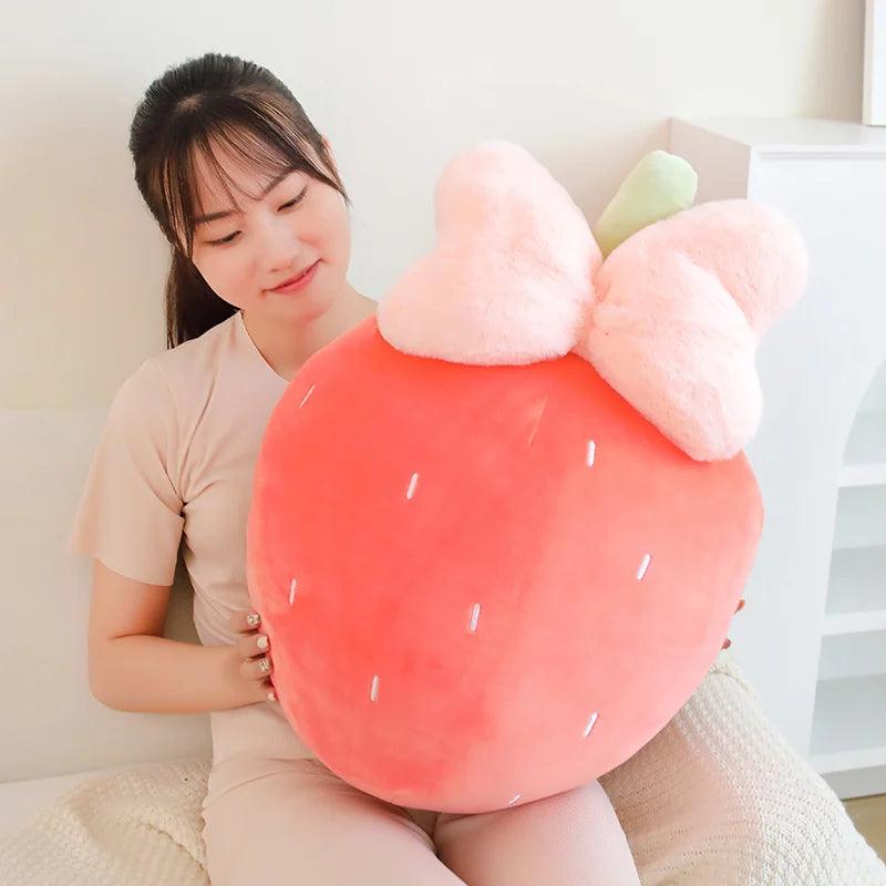 Juicy Strawberry Plush Toys - MoeMoeKyun