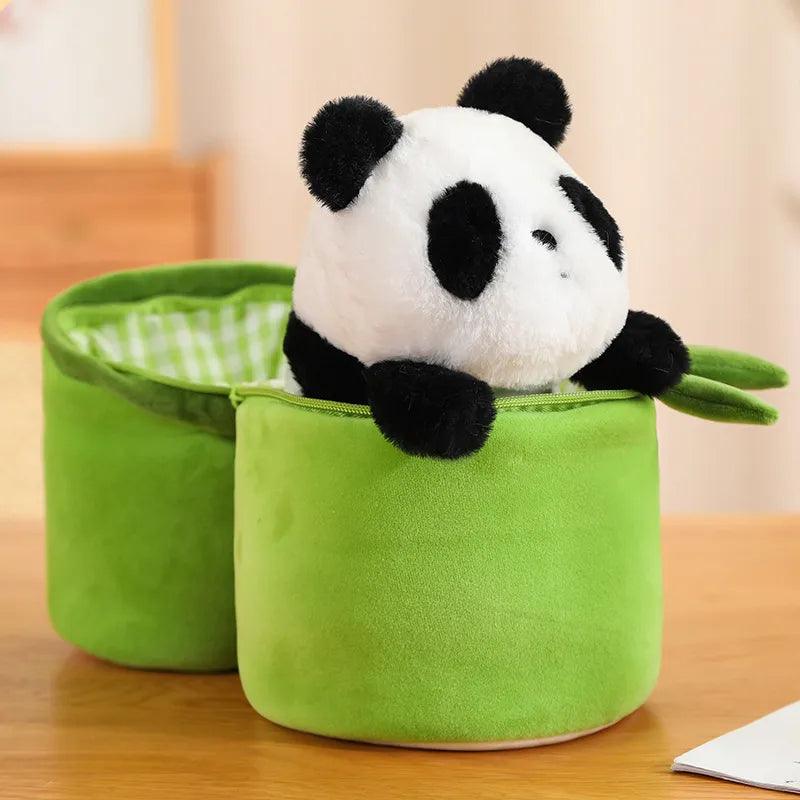 Kawaii Bamboo Tube Panda Set | NEW - MoeMoeKyun