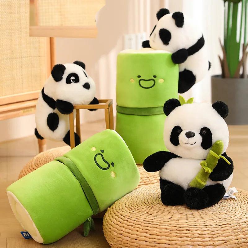 Kawaii Bamboo Tube Panda Set | NEW - MoeMoeKyun