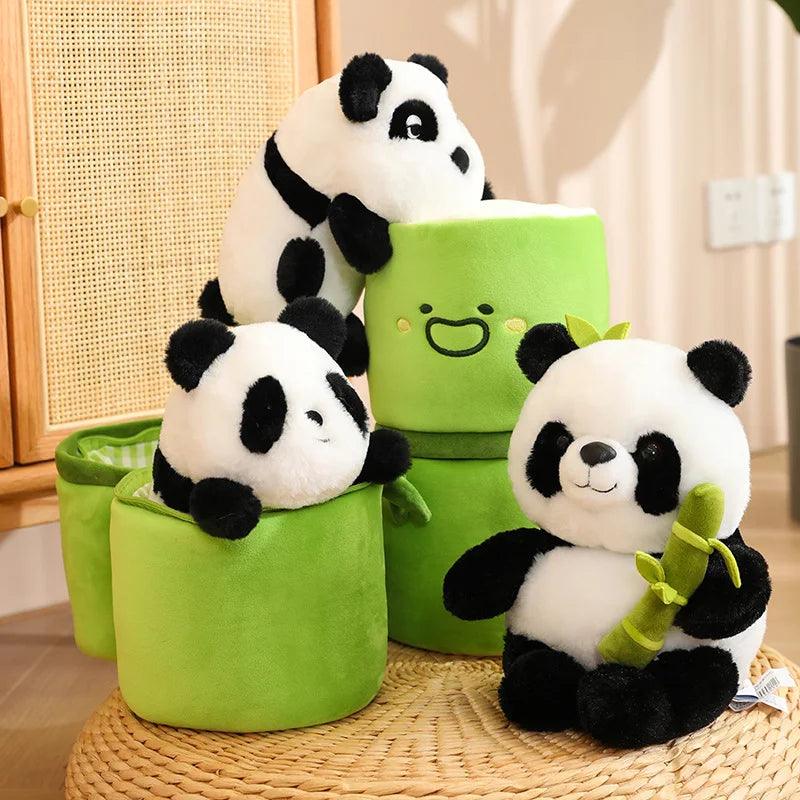 Kawaii Bamboo Tube Panda Set | NEW - MoeMoeKyun