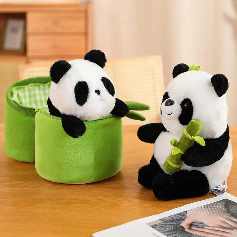 Kawaii Bamboo Tube Panda Set | NEW - MoeMoeKyun