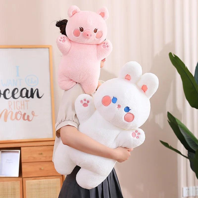 Kawaii Fruity Pig & Rabbit Plushies - MoeMoeKyun