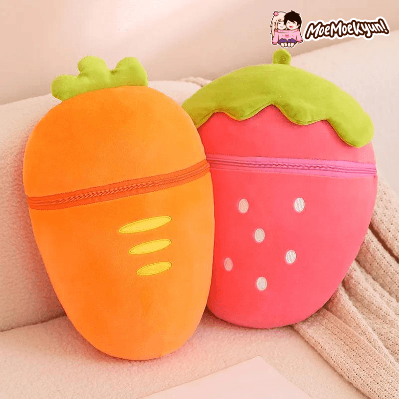 Kawaii Fruity Pig & Rabbit Plushies - MoeMoeKyun