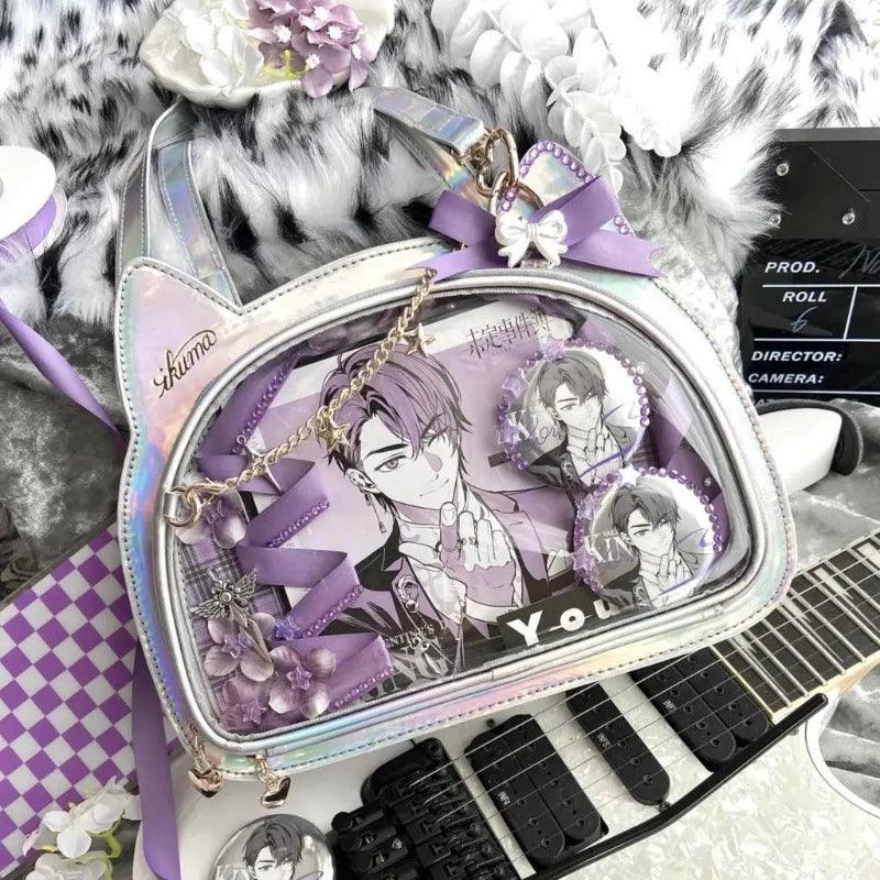 Kitty Ita Handbag with Double Ears - MoeMoeKyun