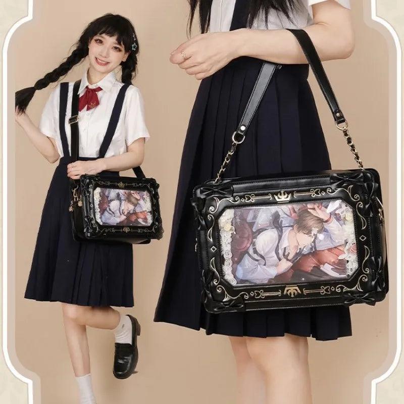 Lolita Ita Bag with Ornament - MoeMoeKyun