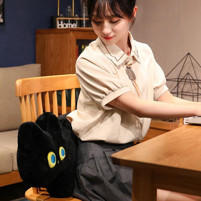 Midnight Mochi - The Enchanting Black Cat Plushie - MoeMoeKyun