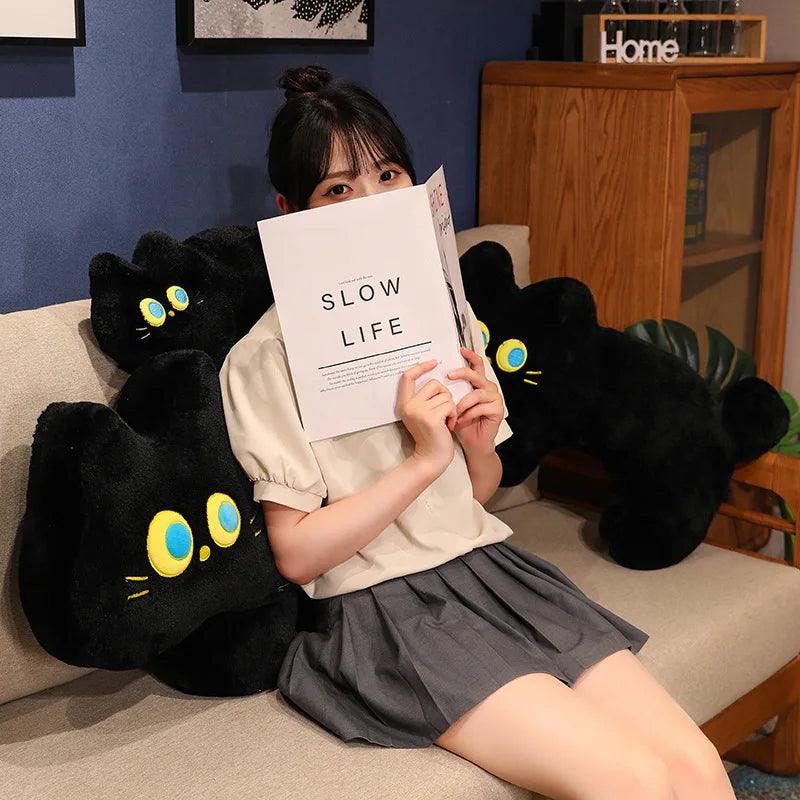 Midnight Mochi - The Enchanting Black Cat Plushie - MoeMoeKyun