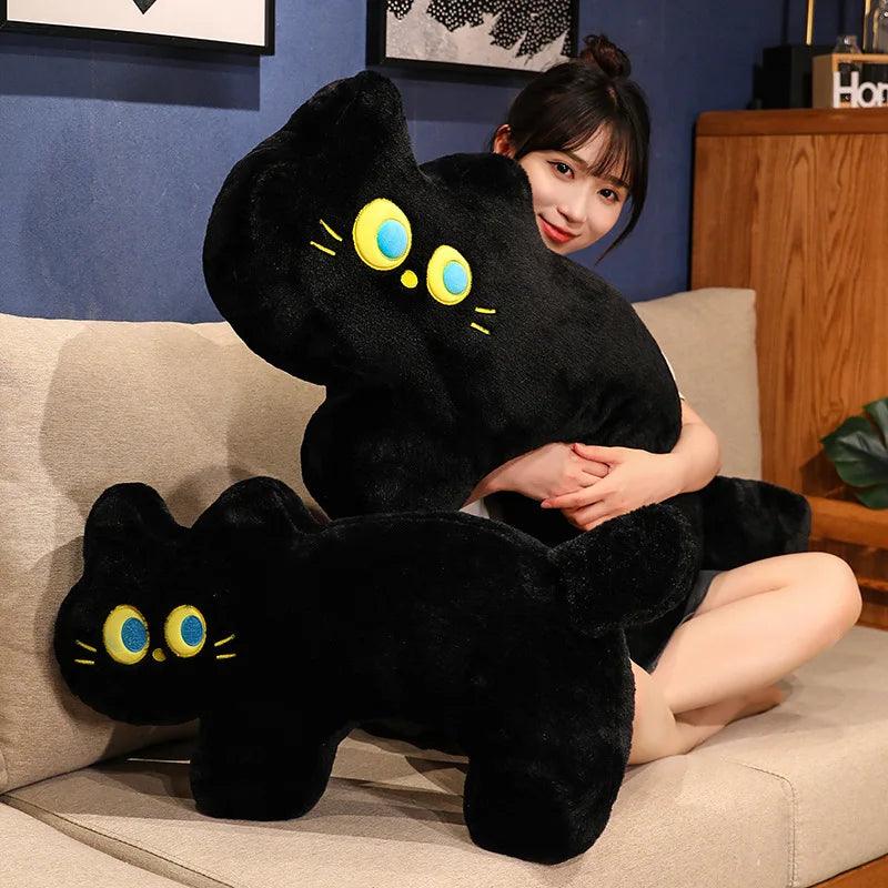 Midnight Mochi - The Enchanting Black Cat Plushie - MoeMoeKyun