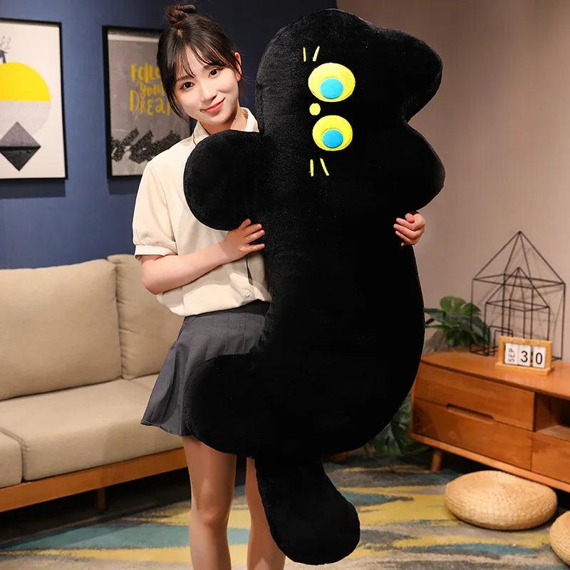 Midnight Mochi - The Enchanting Black Cat Plushie - MoeMoeKyun