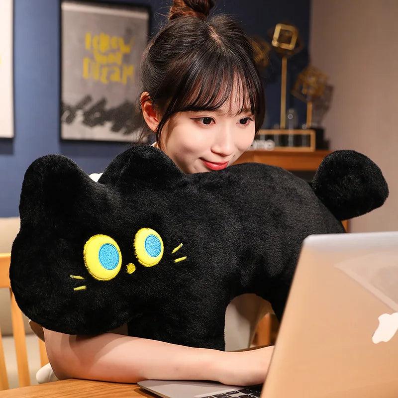 Midnight Mochi - The Enchanting Black Cat Plushie - MoeMoeKyun