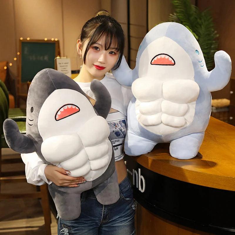 Muscle Shark Plush Toys - MoeMoeKyun