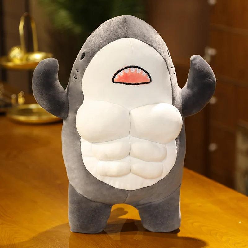 Muscle Shark Plush Toys - MoeMoeKyun