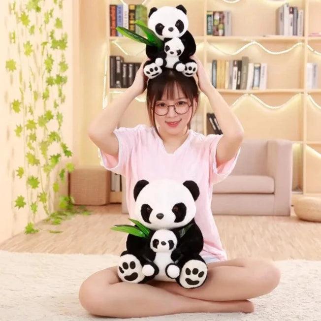 Panda Plushie with a Baby - MoeMoeKyun