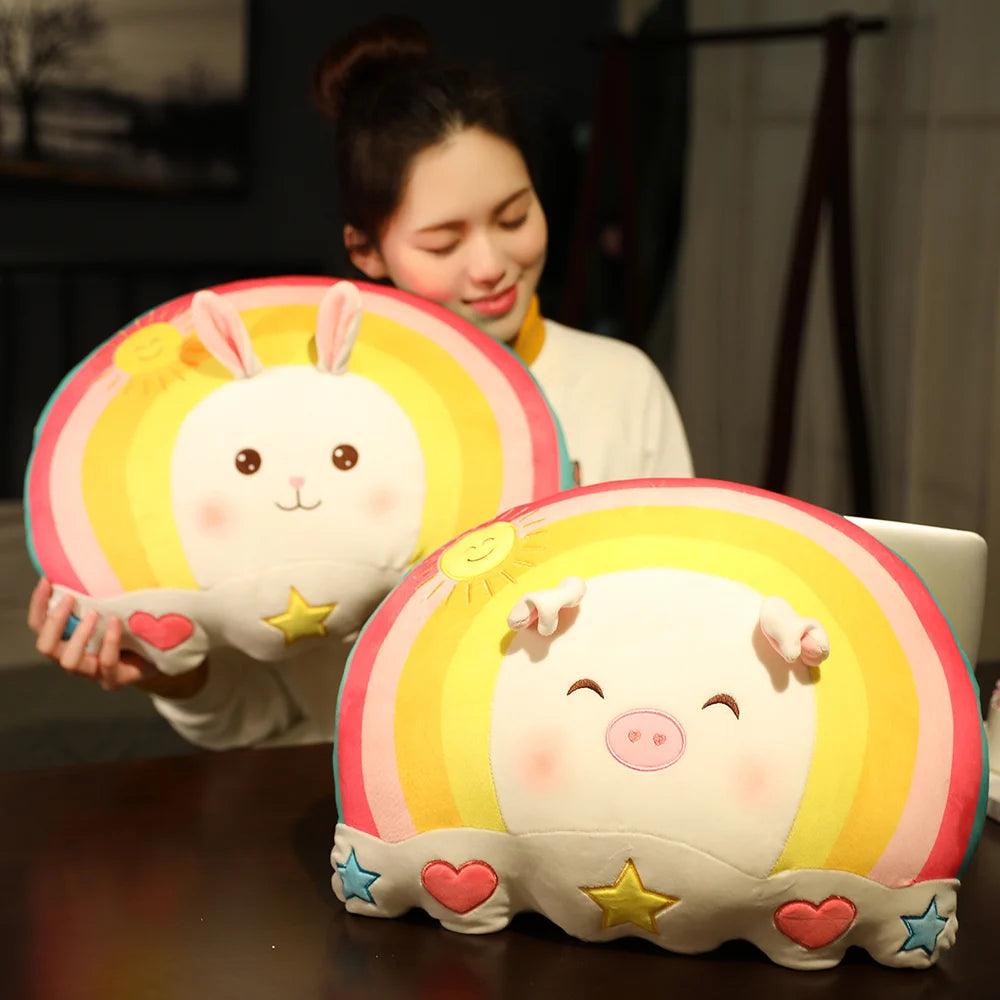 Rainbow Animal Pillows - MoeMoeKyun