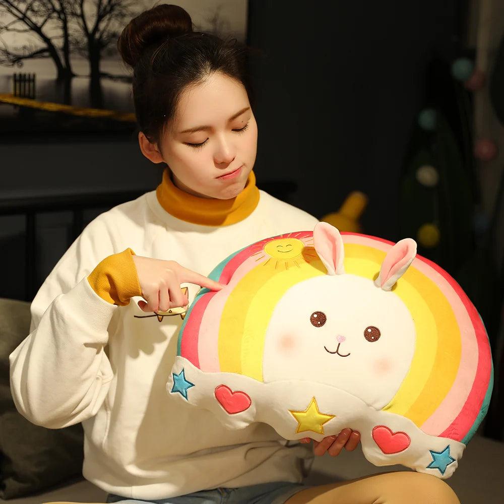 Rainbow Animal Pillows - MoeMoeKyun