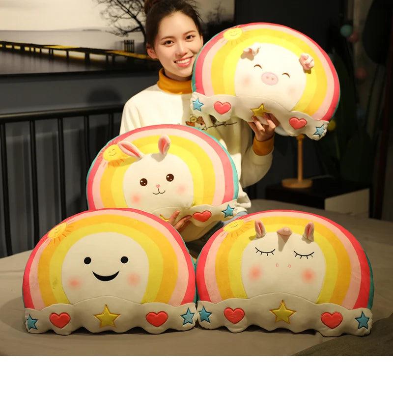 Rainbow Animal Pillows - MoeMoeKyun