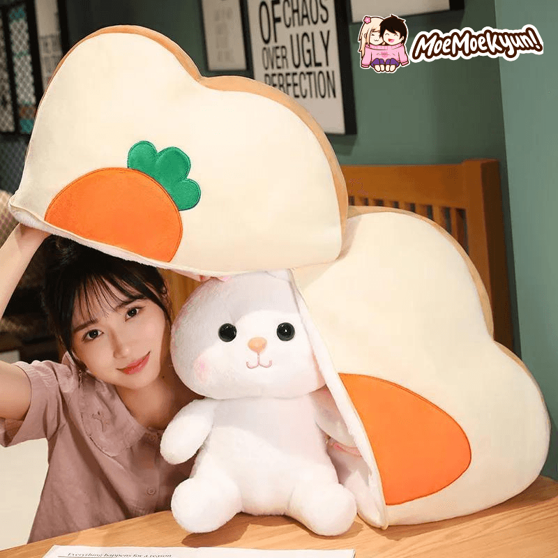 Sneaky Transformable Rabbit Plushies - MoeMoeKyun