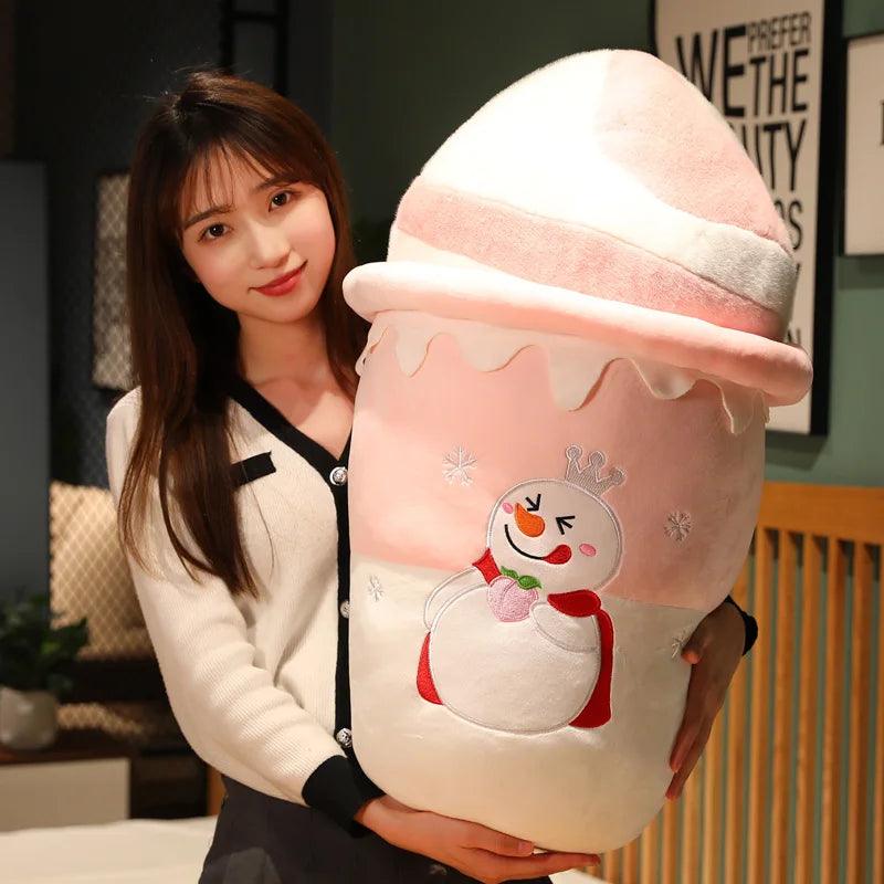 Snowman Ice Cream Plush Toys - MoeMoeKyun