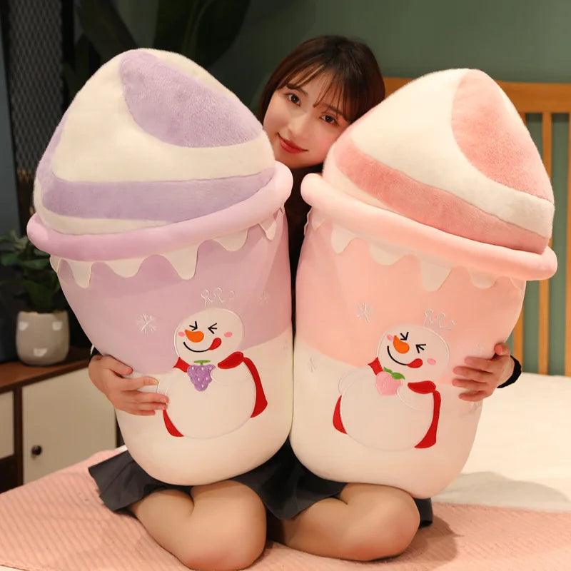 Snowman Ice Cream Plush Toys - MoeMoeKyun