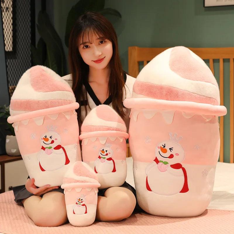 Snowman Ice Cream Plush Toys - MoeMoeKyun