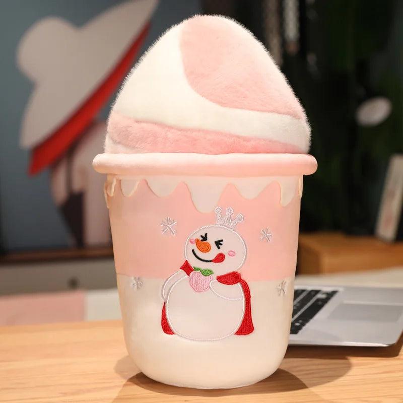 Snowman Ice Cream Plush Toys - MoeMoeKyun