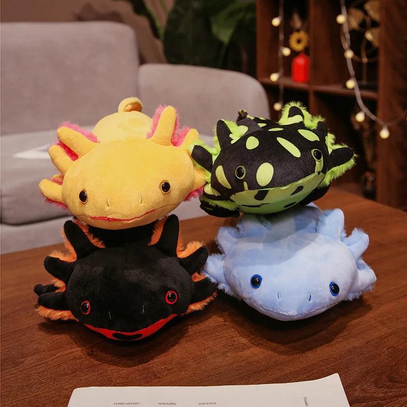 Soft Colorful Axolotl Plushies - MoeMoeKyun