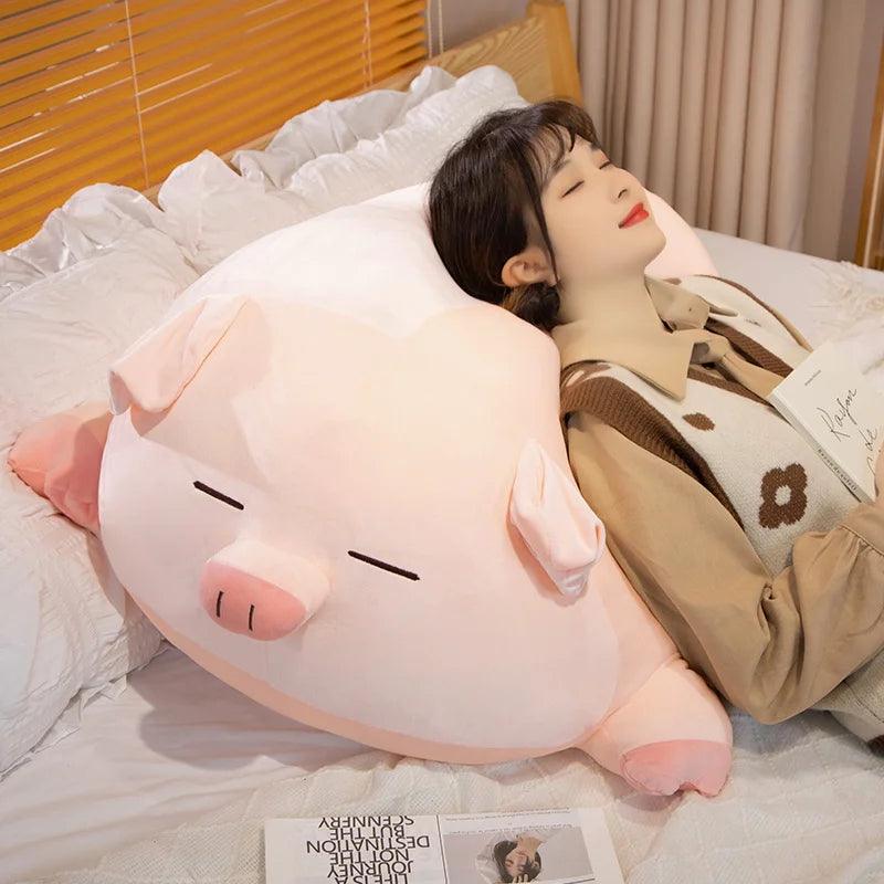 Squishy Pink Pig Plushies - MoeMoeKyun