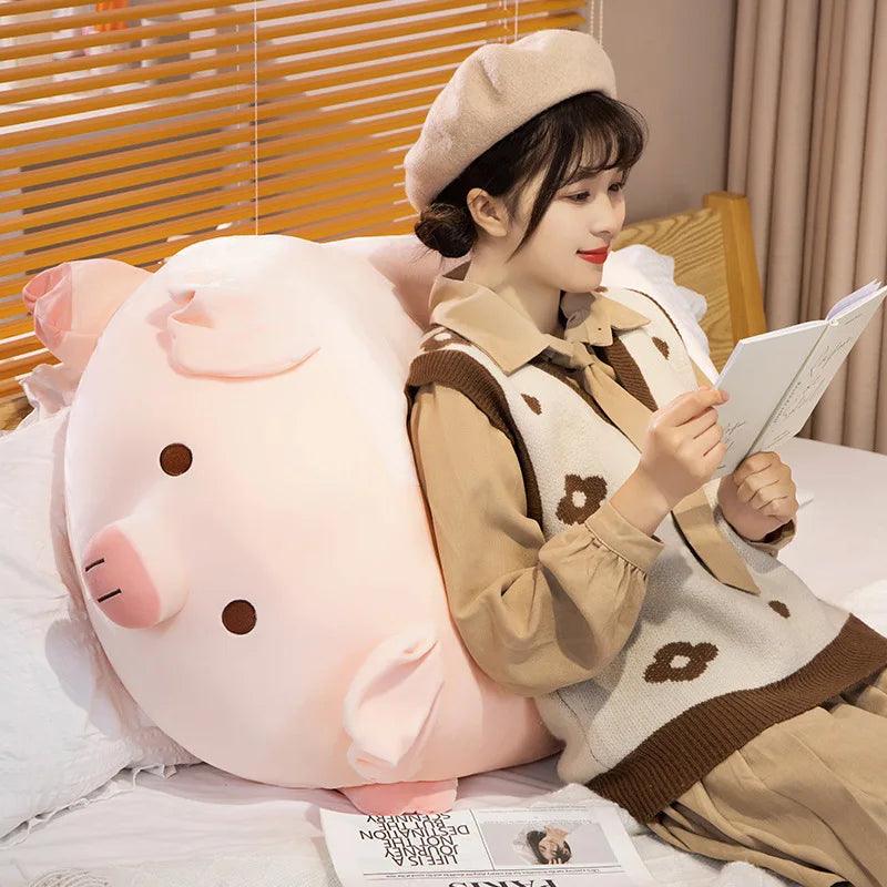 Squishy Pink Pig Plushies - MoeMoeKyun