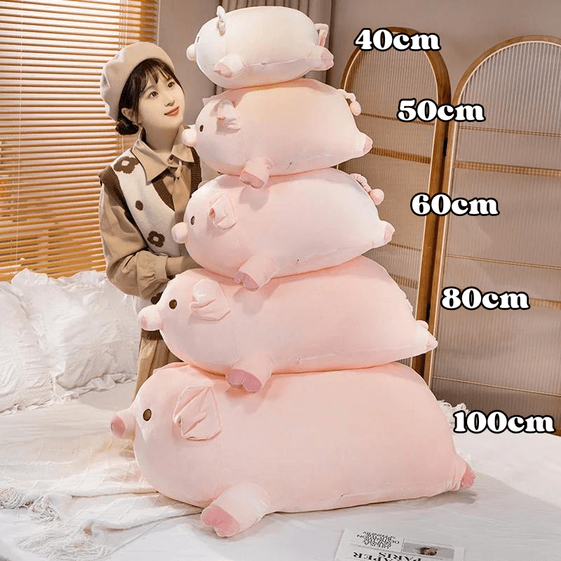 Squishy Pink Pig Plushies - MoeMoeKyun