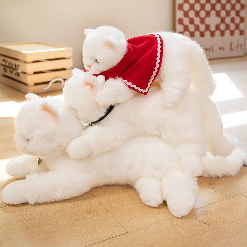 White Kitten Plushies - MoeMoeKyun